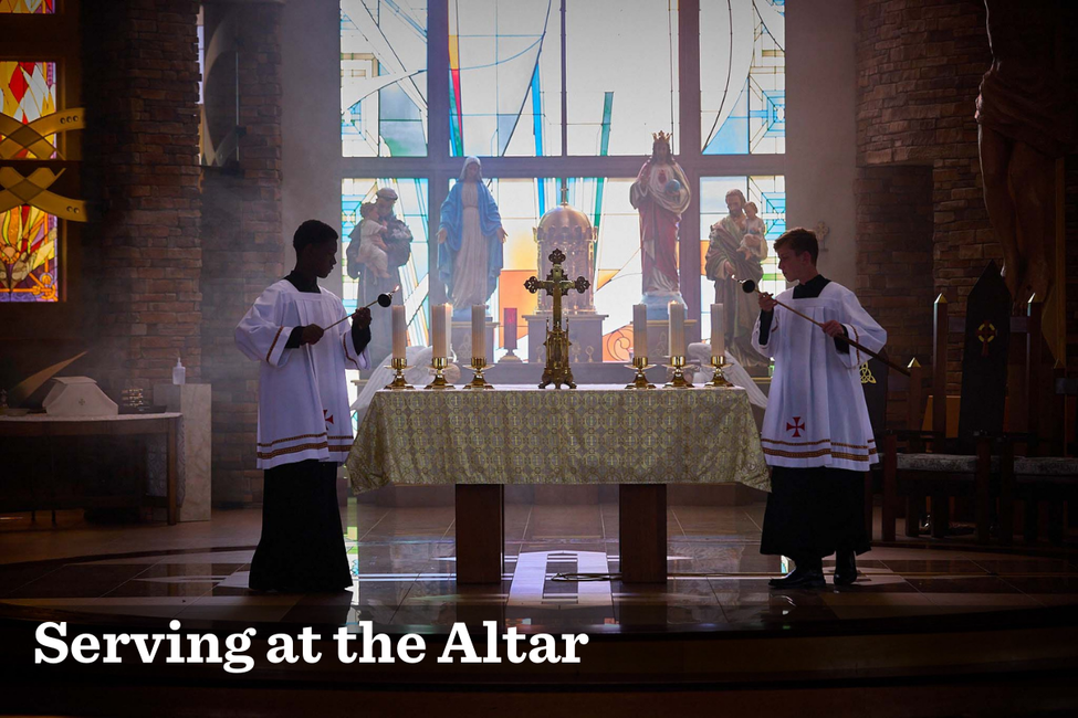 Serving at the Altar